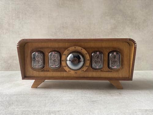 Handmade IN‑12 Nixie Clock with Dekatron