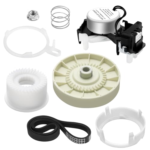 W10913953 W10597177 Washer Shift Actuator W10721967 Washer Pulley Clutch W10006384 Drive Belt by Blutoget -Fit for Whirlpool Kenmore Maytag Washing Machines -Replaces W10815026 49tyz-e120a1 W11481722
