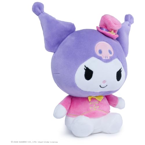 Image of GUND Sanrio Kuromi Lion Tamer 6-Inch Circus Plush Toy for Ages 1+ | Promotes Exciting Character Roleplay, Early Sensory Discovery, and Creative Pop Culture Storytelling; Soft, Collectible Plush