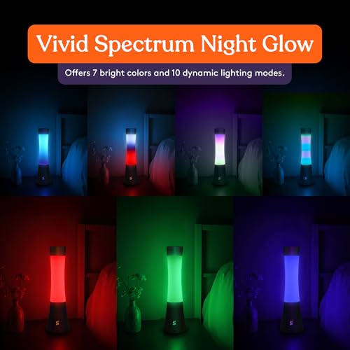 Lámpara de Mesa Sensorial con Luz Cambiante LED Blanca miniatura 6