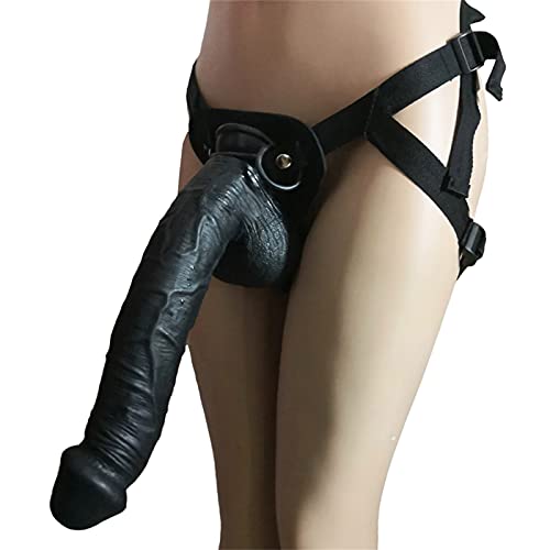 Umschnalldildo Strap on Riesen Dildo Anal Plug Abnehmbar Silikon Analdildo Mit Starkem Saugnapf Sm Masturbator Sexspielzeug Vaginaler Anal Stimulator Für Frauen Männer Vor Allem Lesben Schwarz