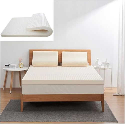 Surmatelas en latex naturel pour chambre à coucher créant un espace de repos sain