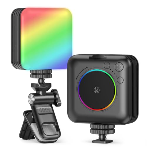GRENARO Influencer Light for Video Shooting, RGB Video Light with 2200K-9000K, LED Selfie Light for Content Creation, YouTube, Vlog, Photography & Liv
