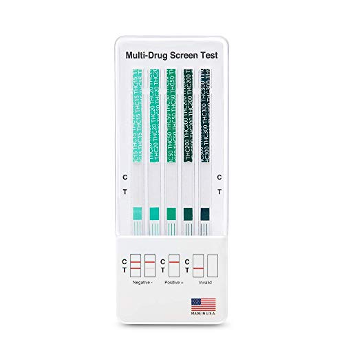 3 Pack - DrugExam THC Advantage Made in USA Multi Level Marijuana Urine Test Kit. Highly Sensitive THC 5 Level Drug Test Kit. Detects at 15 ng/mL, 20 ng/mL, 50 ng/mL, 200 ng/mL and 300 ng/mL (3) - Image 4