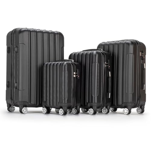 CHSSIH luggage sets four-in-one universal wheel with handle trolley case 16in 20in 24in 34in ABS aluminum alloy trolley hardshell luggage sets F