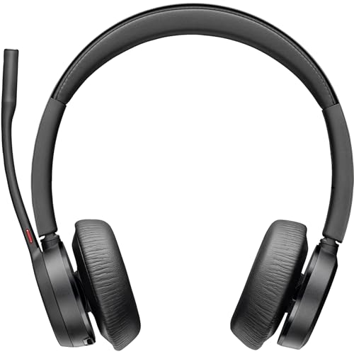 POLY Voyager 4320-M Auricolare Bluetooth avec base de charge noire - 2