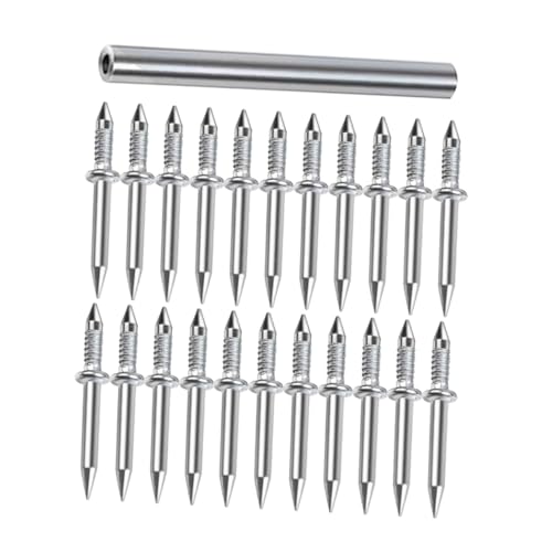 Unomor 50pcs Carbon Steel Skirting Fixing Nails Seamless Installation Nails Home Decor Board Heavy Duty
