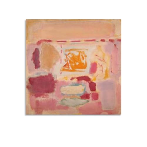 Mark Rothko �}�[�N�E���X�R Expressionism Surrealism 1948 �N�[�� �|�X�^�[ �ǃA�[�g �L�����o�X ��� �A�[�g�p�l�� �I�t�B�X���� �Ԃ牺���� �ŉ� �M�t�g28x28inch(70x70cm)