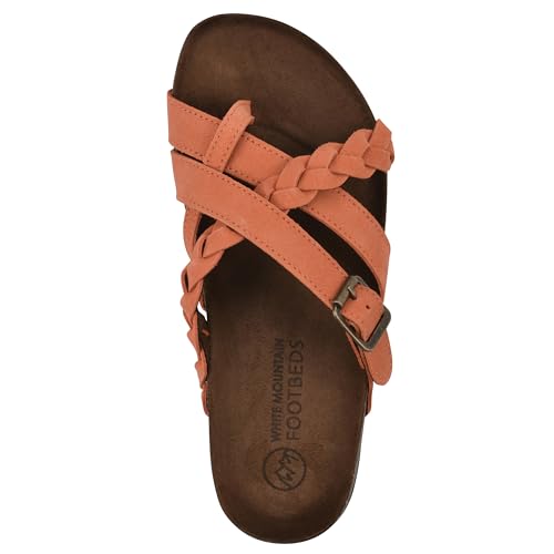Image of White Mountain Women's Harrington Braided Footbed Sandal
