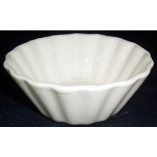 Buy Devnow Ceramics Ruffled Individual Pie Dish 3.25 inches, Set of 6