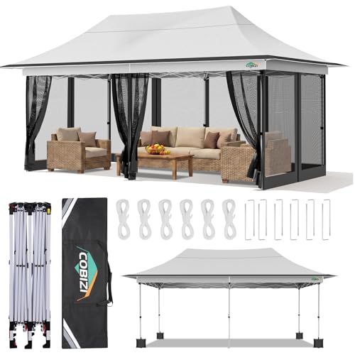 COBIZI 12x20 Pop Up Canopy