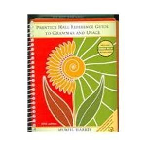 Prentice Hall Reference Guide to Grammar and Usage with E-book 2003 MLA ...