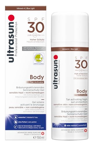 ultrasun SPF30 Tan Activator Body 150ml , Pack of 1