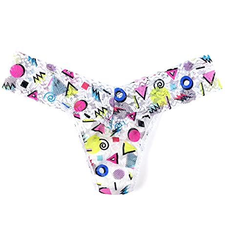 String taille basse Hanky Panky Decades Rad Geo sous-vêtement taille unique stretch - 2