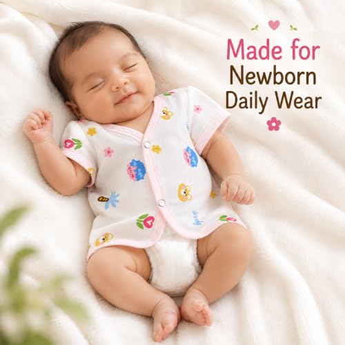 Image of V2M Cotton Jhabla New Born Baby Clothes