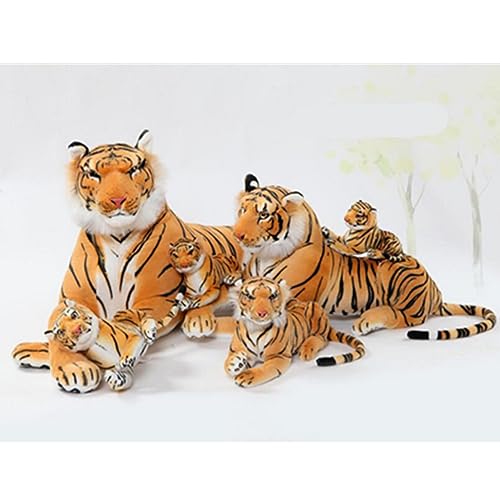 OUKEYI Realistic Tiger Stuffed Animal Plush Cat Soft Stuffed Animals Plush Toyfor Kids Gifts (23.6inch/60cm) - Image 2