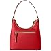 Dooney & Bourke Pebbled Leather Hobo Shoulder Bag (Red)