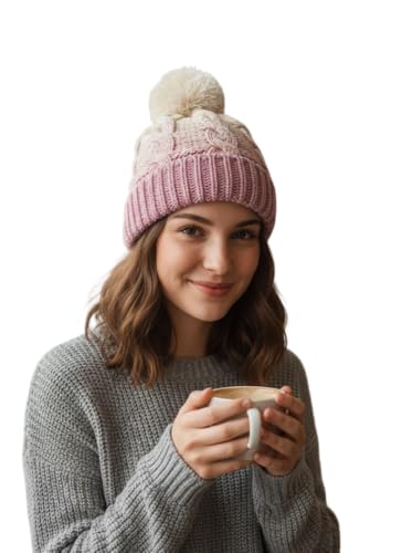 Bonnet tricoté imperméable doublé thermique et coupe-vent