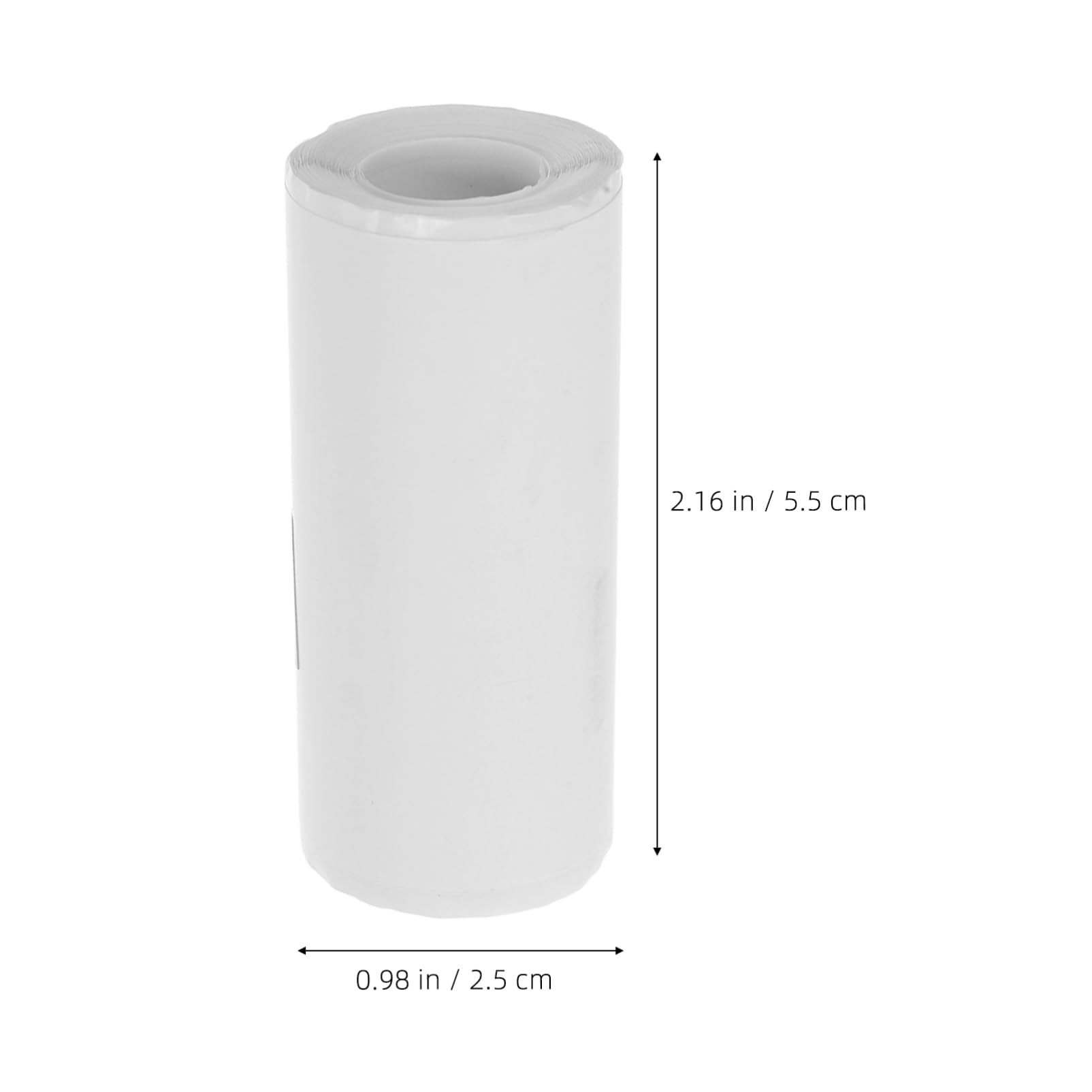 ERINGOGO 5Rolls Self Adhesive Thermal Sticker Paper for Mini Printers Thermal Label for Notes Memos and Images Easy to Use Scratch Resistant Compatible with Pocket