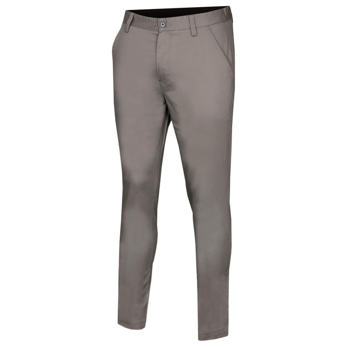Calvin Klein Mens Campus Chino Wicking Stretch Trousers - Soft Grey - 36S