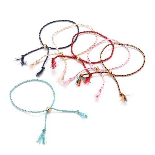 Corde ondulée pour fabrication de bijoux et bracelets bruts colorés