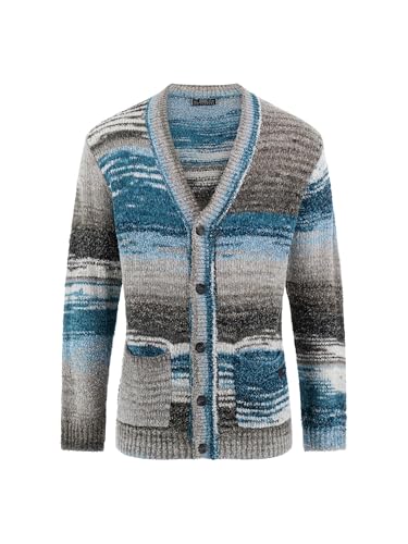 GUESS Men's Edoardo Space Dye Cardi Sweater3