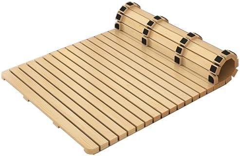 Solid Wood Bed Slats for Mattress Support, 135x190cm Folding Bunkie Board, Enhance Sleep Comfort, Durable Under Mattress Foundation for Longevity