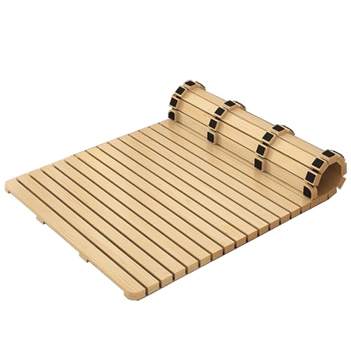 Láminas de madera maciza, tabla plegable para soporte debajo del colchón, mejora la comodidad y prolonga la vida útil del colchón, se adapta a matrimonial/king/queen