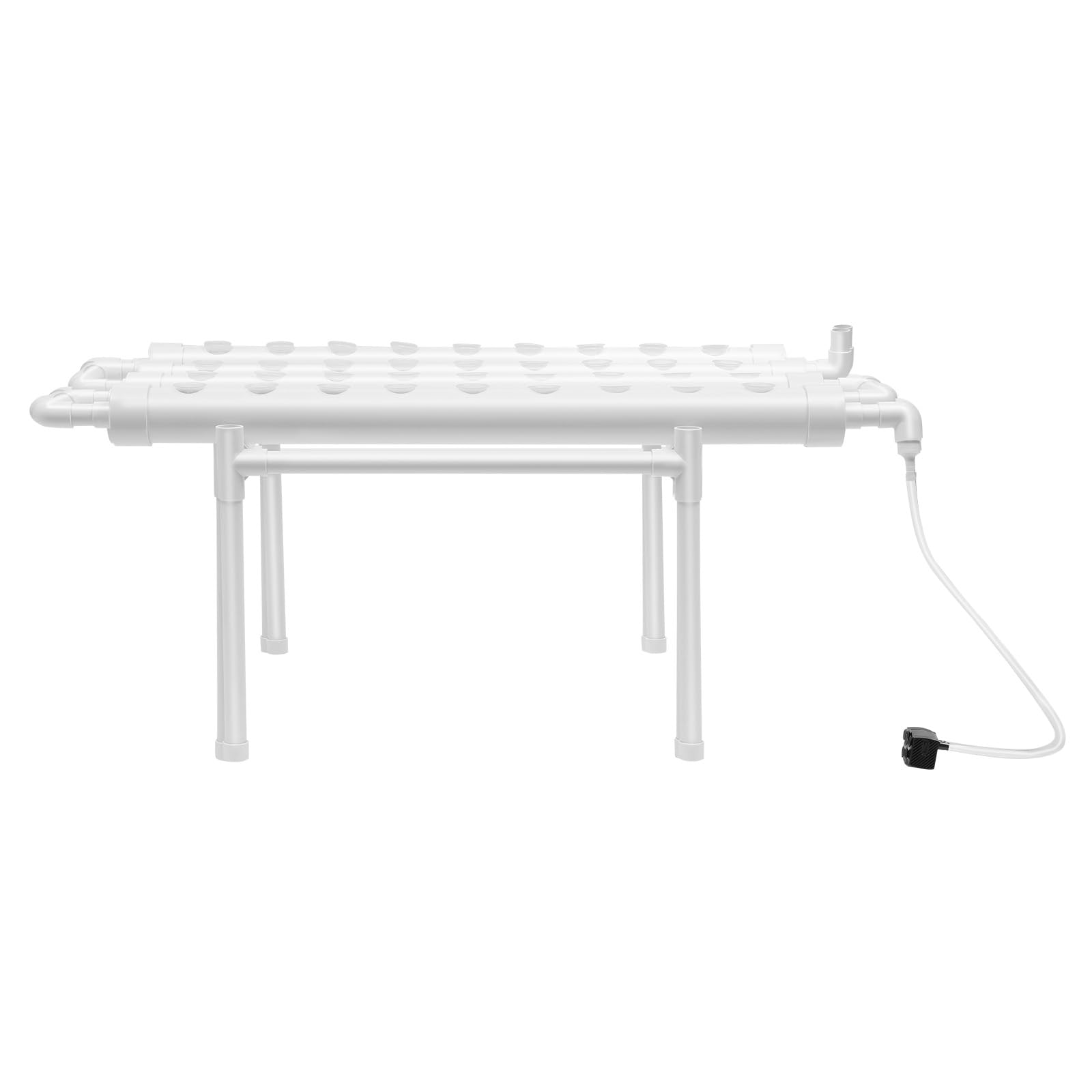 Kit de Culture hydroponique 1 Couche 36 Plant Sites Système de Culture hydroponique Grow Kit 1 Couche Hydroponic Plante Végétale Garden Yard Système d'irrigation pour légumes à Feuilles