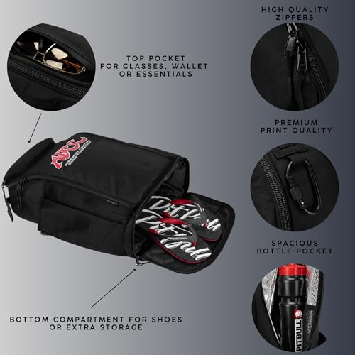 Mochila deportiva PITBULL ADCC para senderismo 60 L miniatura 3