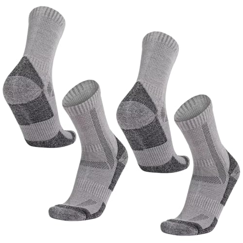 SpecOps Biosciences 2 Pairs Perfect Blend Anti-Blister Hiking Socks.