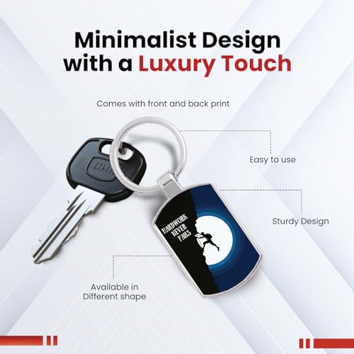Image of Premium Printed Metal Keychain for Men & Women | High-Definition Artwork Print | Durable Key Ring for Car, Bike, Home & Office Keys | Stylish Decorative Key Holder Gift