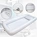Medical Inflatable Bathtub,Portable Medical Inflatable Bathtub with Electric Air Pump for Bedridden Patients,Shower Bed for Seniors Pregnant Disabled Elderly Handicapped