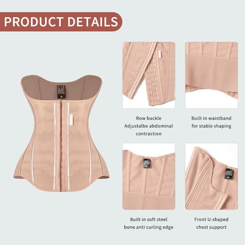 Image of Waist Cincher Trimmer Belt Girdle Workout Shapewear Tummy Control Shaper Waist Trainer for Women