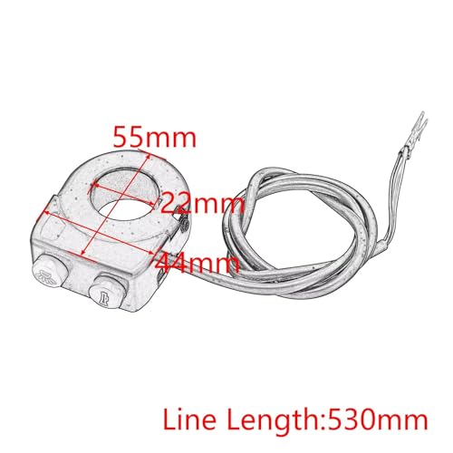Interrupteur clignotant universel pour réparer commodo moto cassé - 2