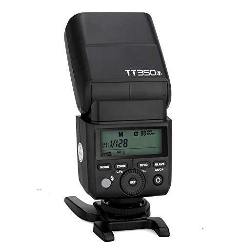 Image of Godox TT350S Camera Flash for Sony A7III A7IV ZV-E10 A77II A99 A77 A350 EXC-RX10 A600 A9 A7R A7RII A7M3 A7MIV A7R5 A6400 A6500 Etc Camera Flash,GN36 2.4G TTL HSS 1 /8000s,0.1-2.2s Recycle Time