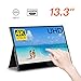 immagine 8Eyoyo Monitor gioco portatile da 13,3 pollici 4K 3840X2160 IPS UHD portatile USB C Touch Screen Monitor
