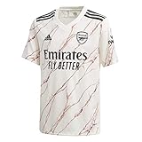 adidas Kinder Trikot Arsenal FC Away Jersey 2020/21, Cloud White/Black, 128, FH7812