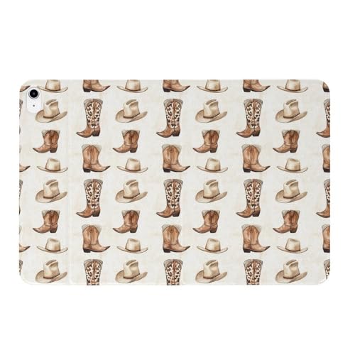 Housse iPad 11 pouces 2025 ultra fine avec support et imprimé vache original - 6