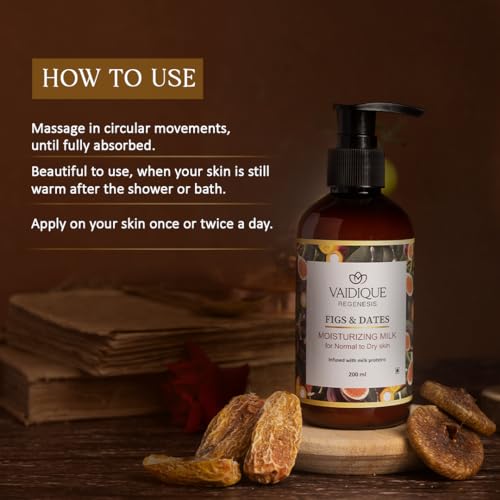 Image of Ayurvedic Figs and Dates Moisturizing Milk infused with Milk Proteins