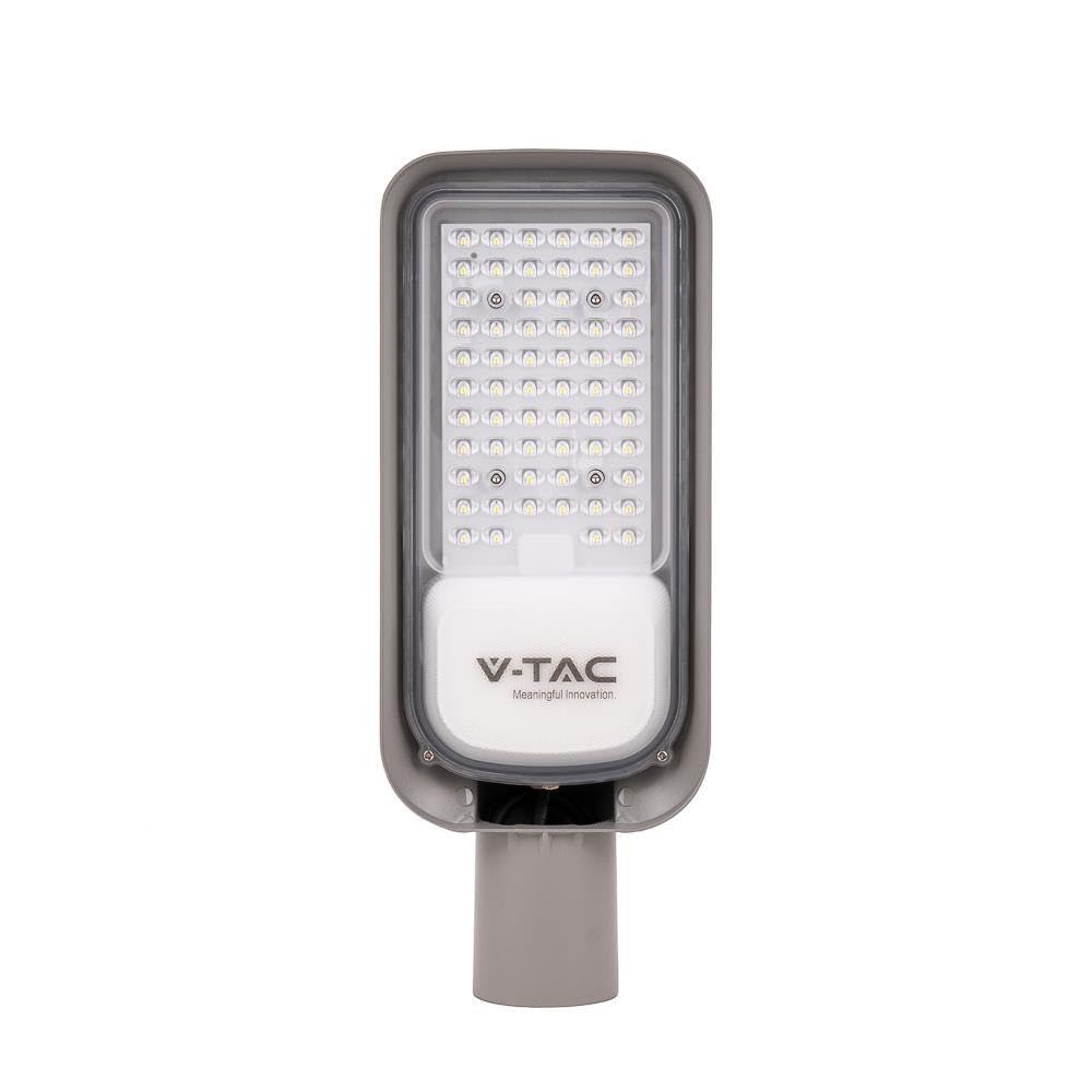 V-TAC VT-150050ST - Farolillos de calle LED (IP65, 50 W, 4270 lúmenes, 4000 K, IP65), color negro