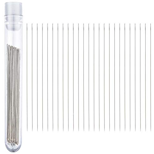 Beading Needles (Size 12) 25pc with Needle Storage Tube