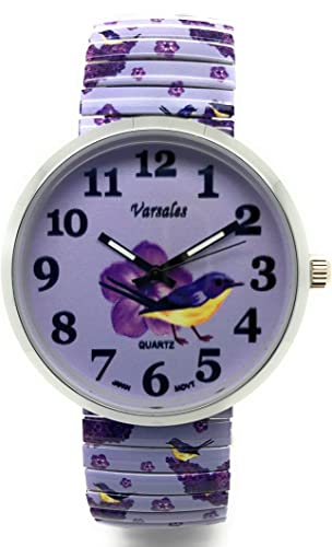 Varsales Butterfly Bird Owl Ladybug Bee Theme Women's Novelty Elegant Stretch Elastic Band Anal