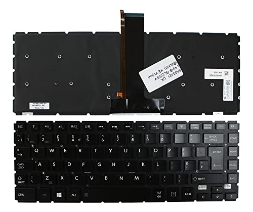 Clavier Rétroéclairé Toshiba NSK-V70BU Finition Noir Brillant