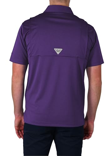 Columbia Men's Golf Flycaster Pocket Polo Shirt Omni Wick Breathable Short Sleeve3