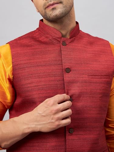 Image of VM Men's Jacket, Kurta and Pyjama Set