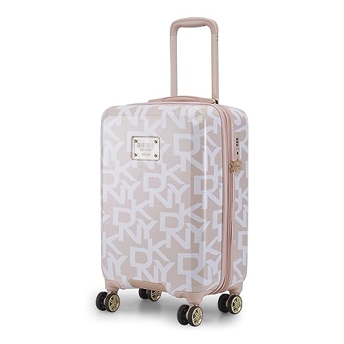 Image of DKNY Deco Signature Range Light Pink Color 20 inch Cabin Trolley