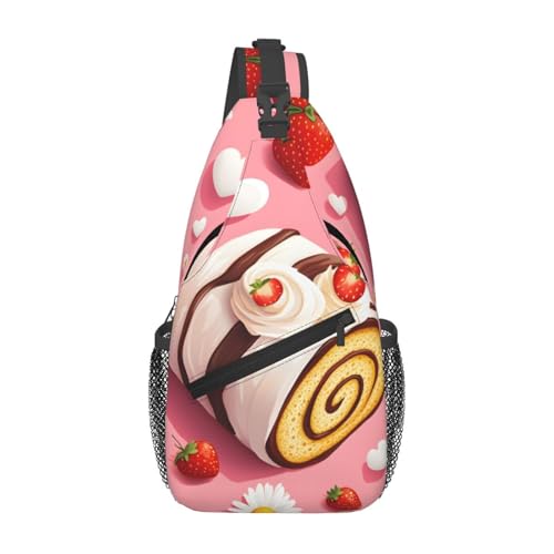 Morrales Urbanos Unisex con Estampado Strawberry Cake miniatura 1