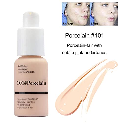 Firstfly 8510 2 Colors Matte Liquid Full Coverage Foundation thumb #4