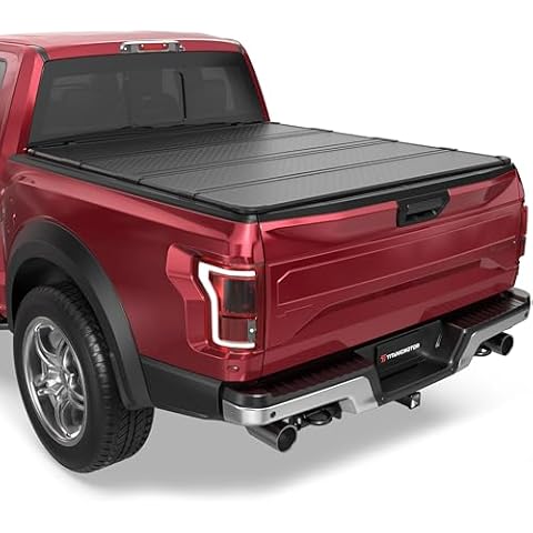 TITANICMOTOR Aluminum Truck Bed Tonneau Cover for Ford F-150 Styleside 5.5FT Cover